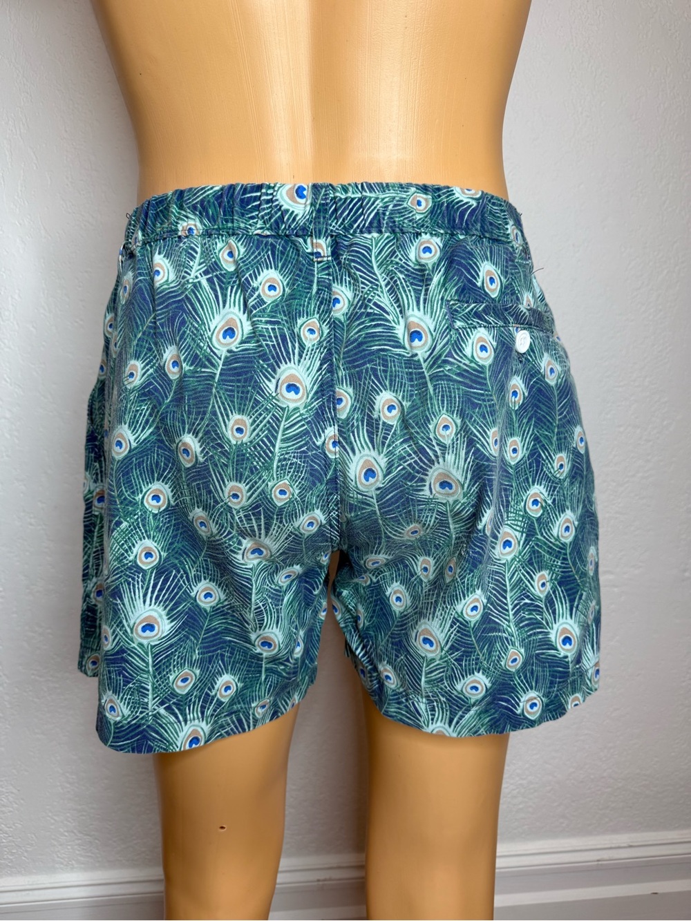 Chubbies The Peacockers Men's 5” Shorts Size Large Cotton Peacock USA Made - Picture 2 of 8